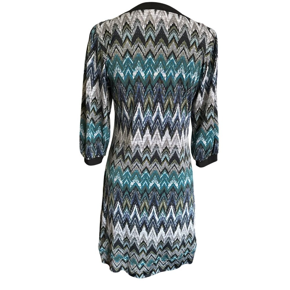 Rabbit Rabbit Rabbit Chevron Print Tunic Top Wome… - image 3